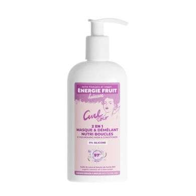 ENERGIE FRUIT CURL 2 EN 1 MASQUE ET DEMELANT NUTRI BOUCLES 300 ML