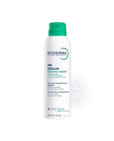 BIODERMA SEBIUM KERATO+ BODY SPRAY ANTI IMPERFECTIONS APAISANT 150 ML