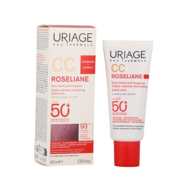 URIAGE ROSELIANE CC CREME SPF50+ TEINTE CLAIRE 40ML 