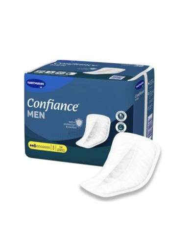 HARTMANN CONFIANCE MEN ABSORPTION 3 PROTECTION ABSORBANTES 14 UNITES REF 242102