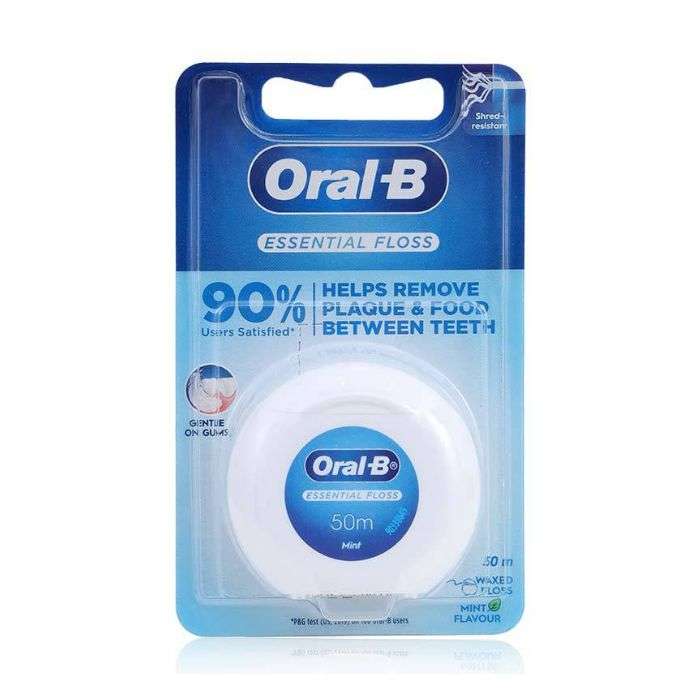 ORAL B ESSENTIAL FLOSS 50M MENTH