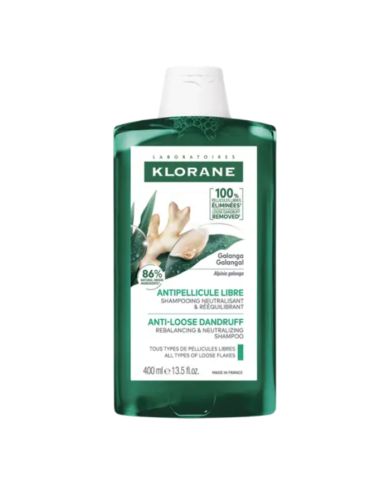 KLORANE SHAMPOOING ANTIPELLICULAIRE LIBRE NEUTRALISANT ET REEQUILIBRANT 400ML