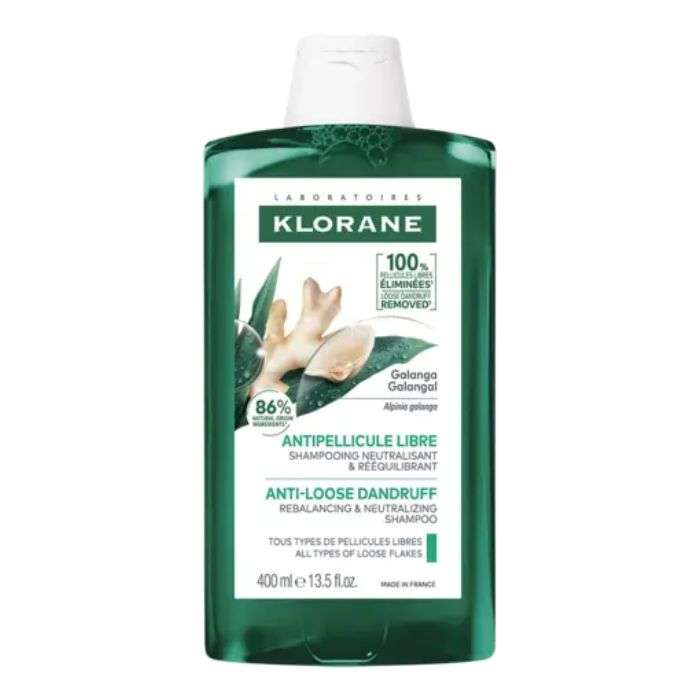 KLORANE SHAMPOOING ANTIPELLICULAIRE LIBRE NEUTRALISANT ET REEQUILIBRANT 400ML