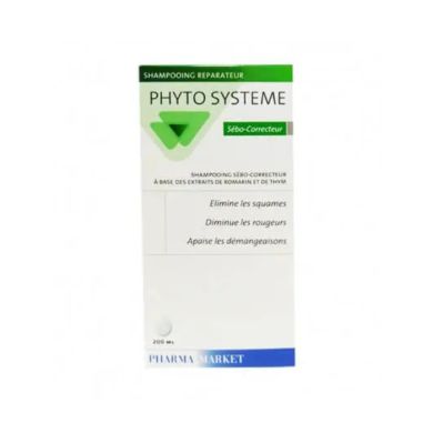 PHYTO SYSTEME SHAMPOOING SEBO CORRECTEUR 200 ML