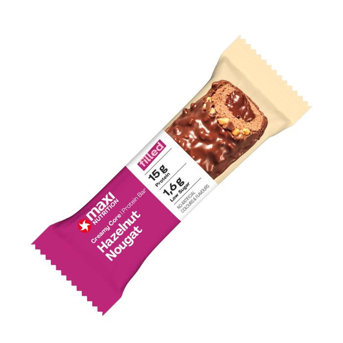 MAXI NUTRITION PROTEIN BAR HAZELNUT NOUGAT