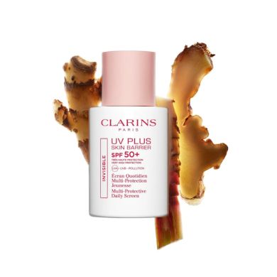 CLARINS UV PLUS SKIN BARRIER ECRAN MULTI PROTECTION SPF 50+ INVISIBLE 30ML