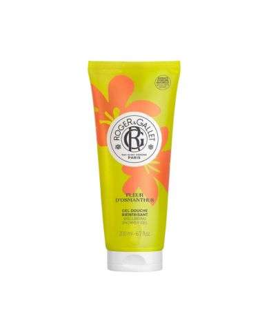 ROGER ET GALLET GEL DOUCHE FLEUR D OSMANTHUS EAU PARFUMEE BIENFAISANTE 200ML