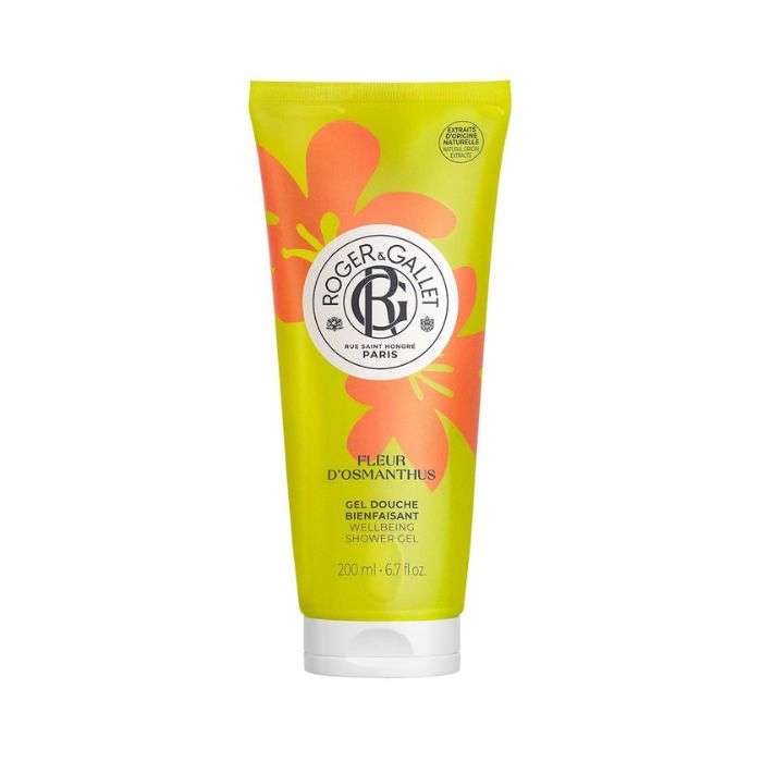 ROGER ET GALLET GEL DOUCHE FLEUR D OSMANTHUS EAU PARFUMEE BIENFAISANTE 200ML