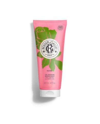 ROGER ET GALLET GEL DOUCHE ROSE EAU PARFUMEE BIENFAISANTE 200ML