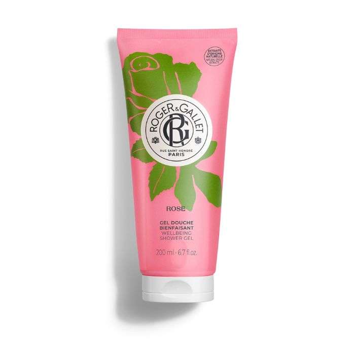 ROGER ET GALLET GEL DOUCHE ROSE EAU PARFUMEE BIENFAISANTE 200ML