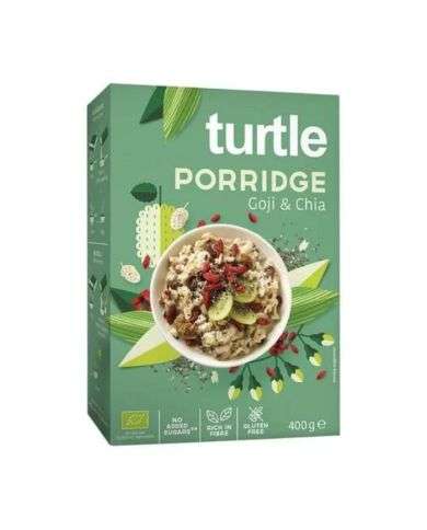 TURTLE PORRIDGE GOJI ET CHIA 400G