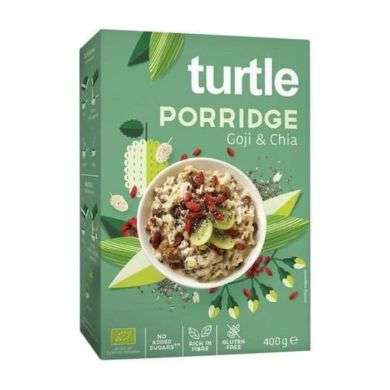 TURTLE PORRIDGE GOJI ET CHIA 400G