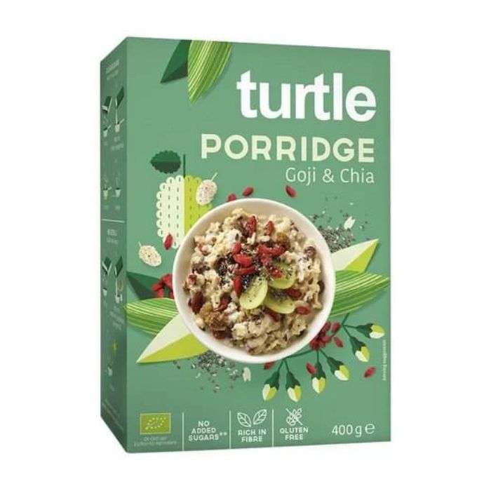 TURTLE PORRIDGE GOJI ET CHIA 400G
