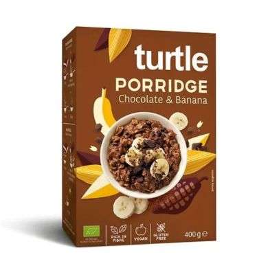 TURTLE PORRIDGE CHOCOLATE AND BANANA 400 G