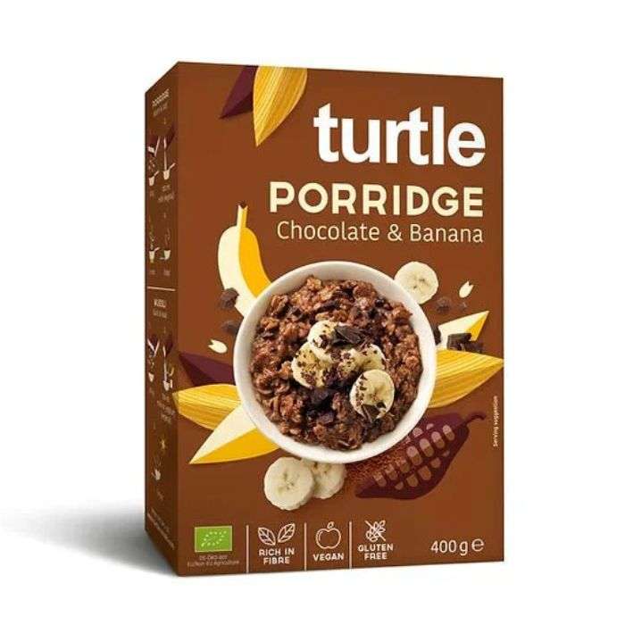 TURTLE PORRIDGE CHOCOLATE AND BANANA 400 G