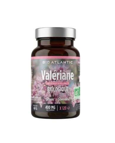 BIO ATLANTIC VALERIANE 400MG 120 GELULES