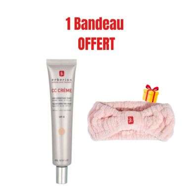 ERBORIAN CC CREME SOIN CORRECTEUR TEINTE SPF 30 CLAIRE 40ML