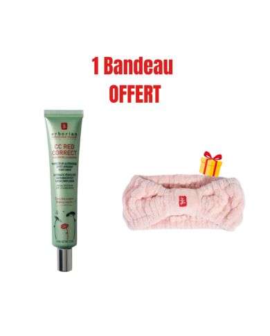 ERBORIAN CC RED CORRECT CENTELLA ASIATICA EFFET APAISANT SPF25 45 ML