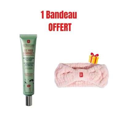 ERBORIAN CC RED CORRECT CENTELLA ASIATICA EFFET APAISANT SPF25 45 ML