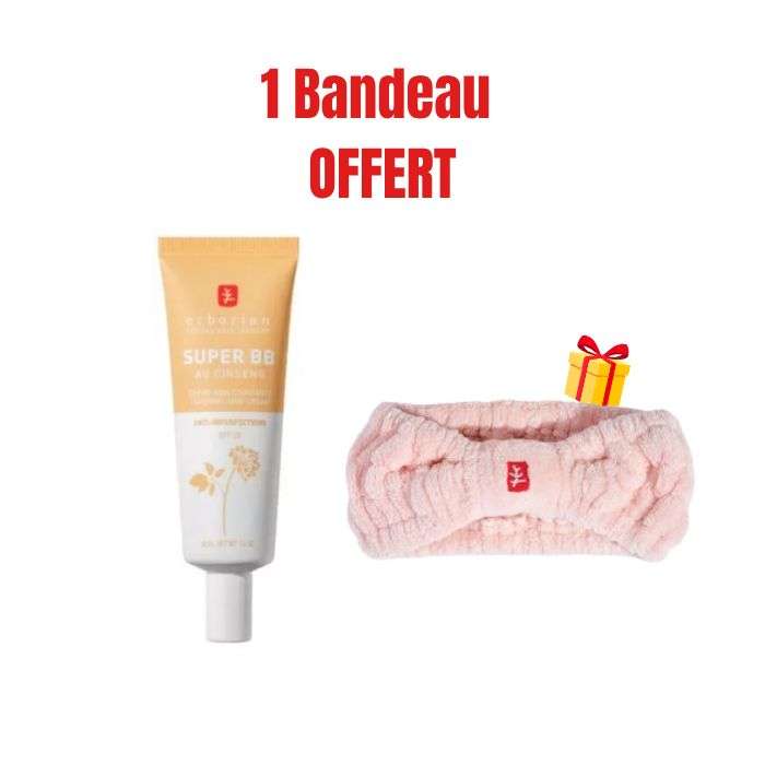 ERBORIAN SUPER BB AU GINSENG CREME SOIN COUVRANTE SPF 20 NUDE 40 ML