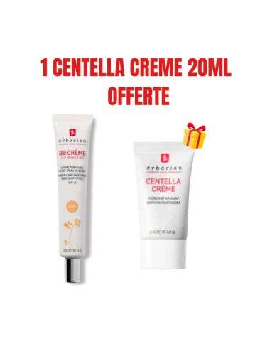 ERBORIAN OFFRE BB CREME AU GINSENG CREME TEINT DORE SPF20 40 ML + CREME 20 ML OFFERTE