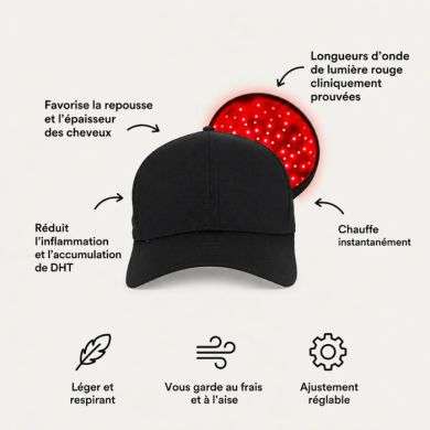 SKINGLOW RED LIGHT THERAPY HAT