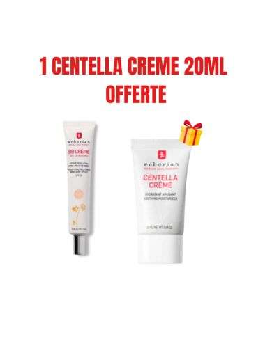 ERBORIAN OFFRE BB CREME AU GINSENG CREME TEINT CLAIR SPF20 40 ML + CREME 20ML OFFERTE