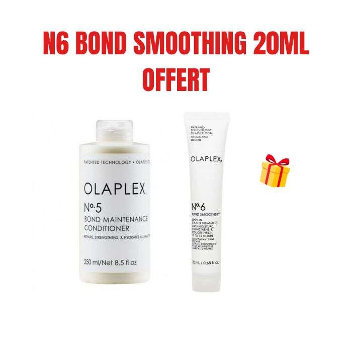 OLAPLEX OFFRE BOND MAINTENANCE N 5 APRES SHAMPOOING 250 ML + OLAPLEX N6 OFFERT
