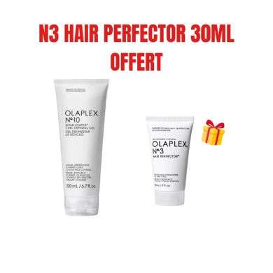 OLAPLEX OFFRE N 10 GEL DEFINISSEUR DE BOUCLES 200 ML + OLAPLEX N3 OFFERT