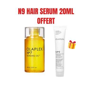 OLAPLEX OFFRE N 7 BONDING HUILE 60 ML + OLAPLEX N9 OFFERT
