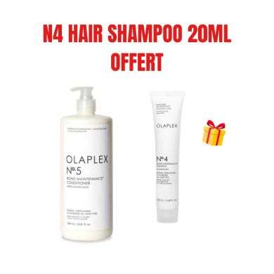 OLAPLEX OFFRE N5 BOND MAINTENANCE CONDITIONER 1000ML + OLAPLEX N4 OFFERT