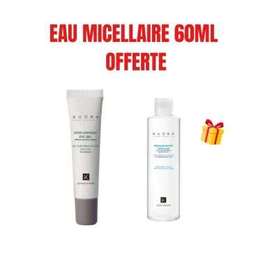 KUORA GEL CONTOUR DES YEUX AU SOJA 15 ML