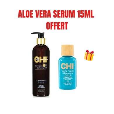 CHI ARGAN OIL ET MORINGA APRES SHAMPOOING 340 ML