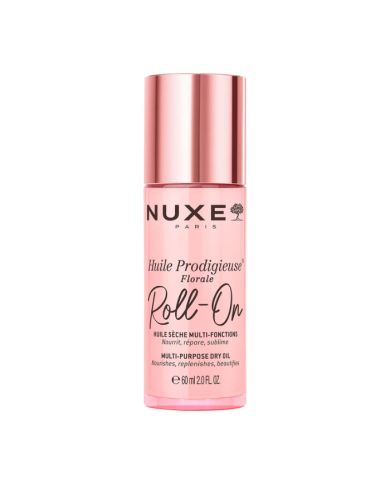 NUXE HUILE PRODIGIEUSE FLORALE ROLL ON HUILE SECHE MULTI FONCTIONS 60 ML