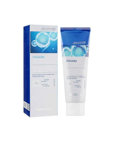 FARMSTAY COLLAGEN WATER MOIST DEEP CLEANSING FOAM 180 ML