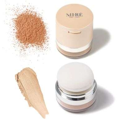 MI RE DUAL SUN LIT BRONZER AND HIGHLIGHTER