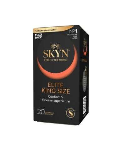 MANIX SKYN ELITE KING SIZE 20 PRESERVATIFS