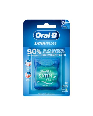 ORAL B SATIN FLOSS 25 M