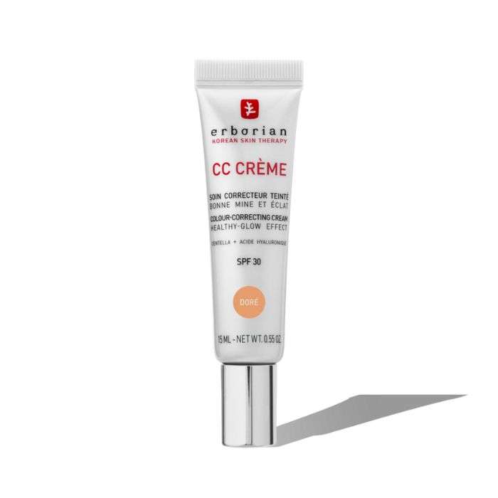 ERBORIAN CC CREME SOIN CORRECTEUR SPF 30 TEINTE DORE 15 ML