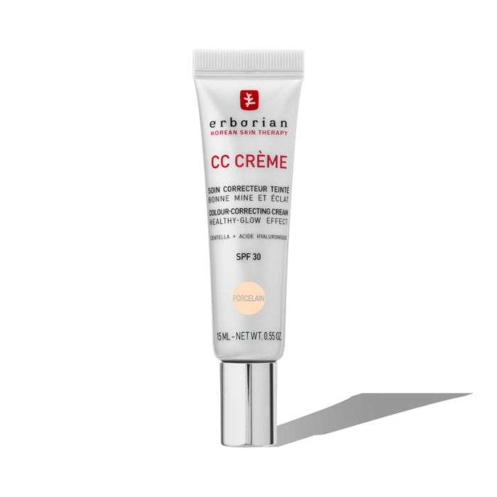 ERBORIAN CC CREME SOIN CORRECTEUR SPF 30 TEINTE PORCELAIN 15 ML