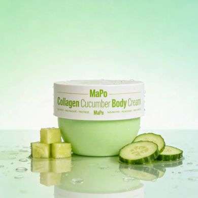 MAPO COLLAGEN CUCUMBER BODY CREAM 100 ML