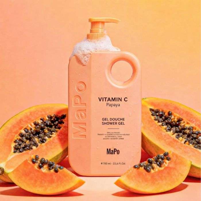 MAPO C PAPAYA GEL DOUCHE VITAMINE 700 ML