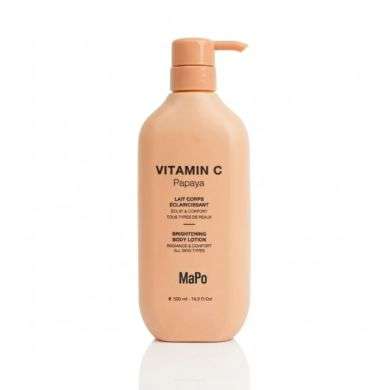 MAPO VITAMINE C PAPAYA LAIT CORPS ECLAIRCISSANT 500 ML