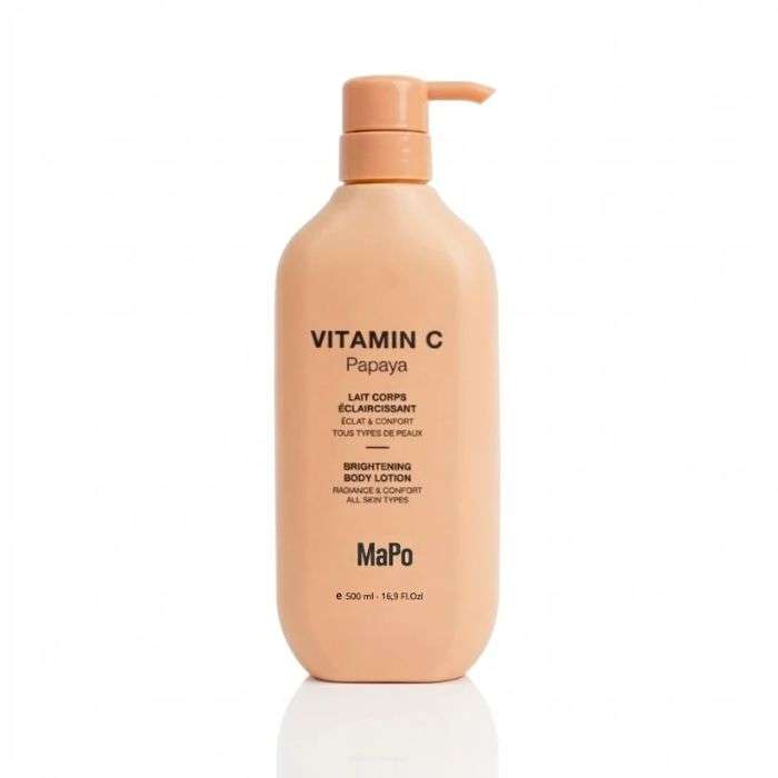 MAPO VITAMINE C PAPAYA LAIT CORPS ECLAIRCISSANT 500 ML