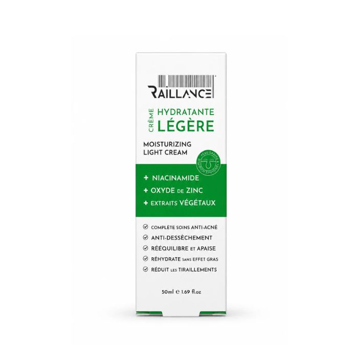 RAILLANCE CREME HYDRATANTE LEGERE 50 ML
