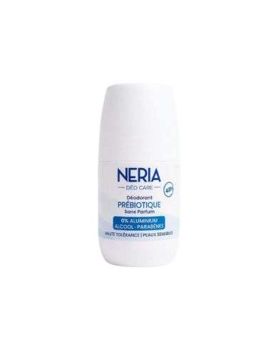 NERIA DEO CARE DEODORANT PREBIOTIQUE SANS PARFUM 0% ALUMINIUM 60 ML