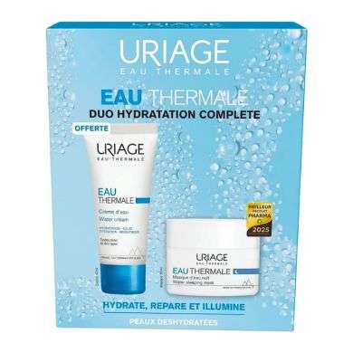 URIAGE OFFRE EAU THERMALE MASQUE D’EAU NUIT 50 ML + CREME EAU 40ML OFFERTE