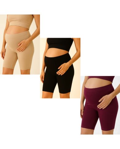 MAMBIDOU SHORTYS DE GROSSESSE PACK DE 3