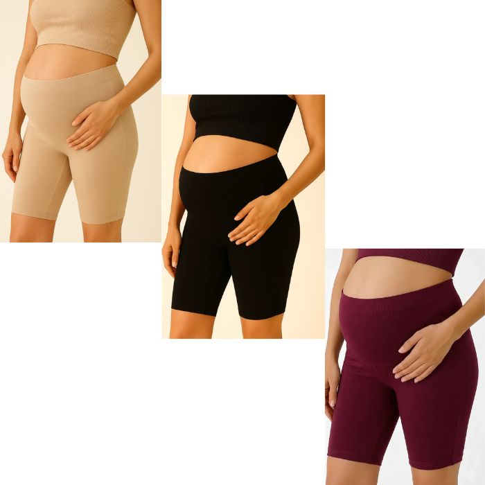 MAMBIDOU SHORTYS DE GROSSESSE PACK DE 3
