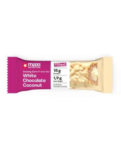 MAXI NUTRITION PROTEIN BAR WHITE CHOCOLATE COCONUT